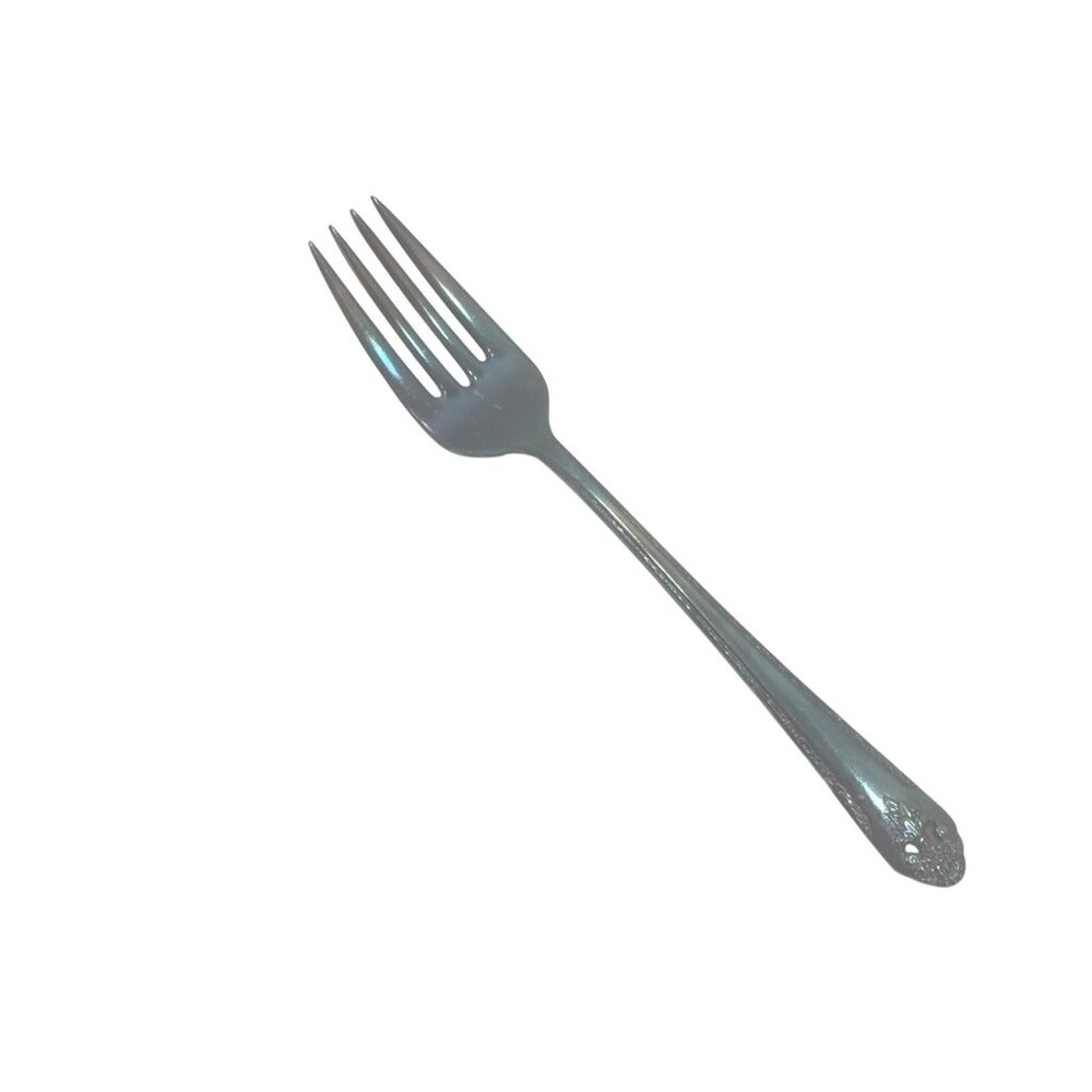 Vintage Holmes & Edwards Lovely Lady Silverplate Salad Fork 25070
